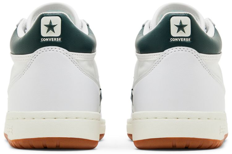 Converse Fastbreak Pro Mid White Deep Emerald