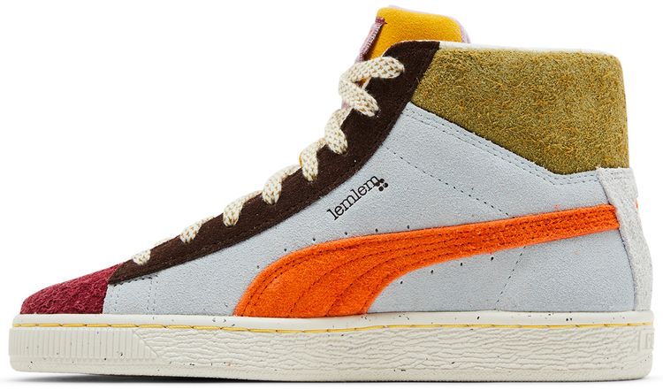 Puma lemlem x Wmns Suede Mid Icy Blue Cayenne Pepper