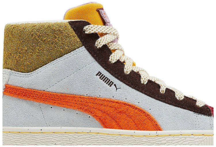 Puma lemlem x Wmns Suede Mid Icy Blue Cayenne Pepper