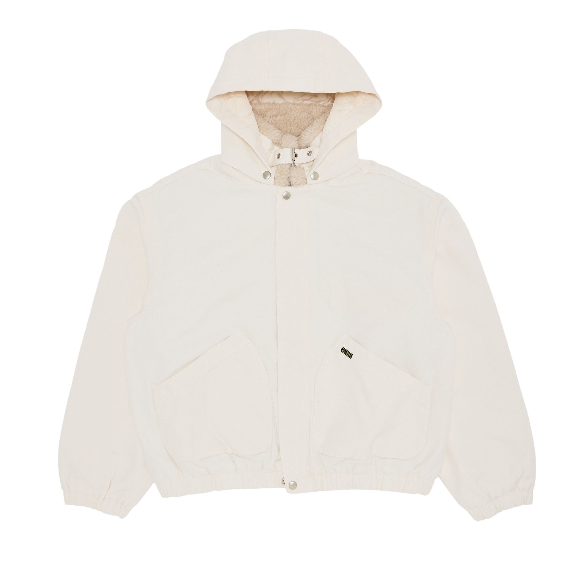 Buy Supreme Faux Shearling Lined Bomber Jacket 'White' - FW24J10