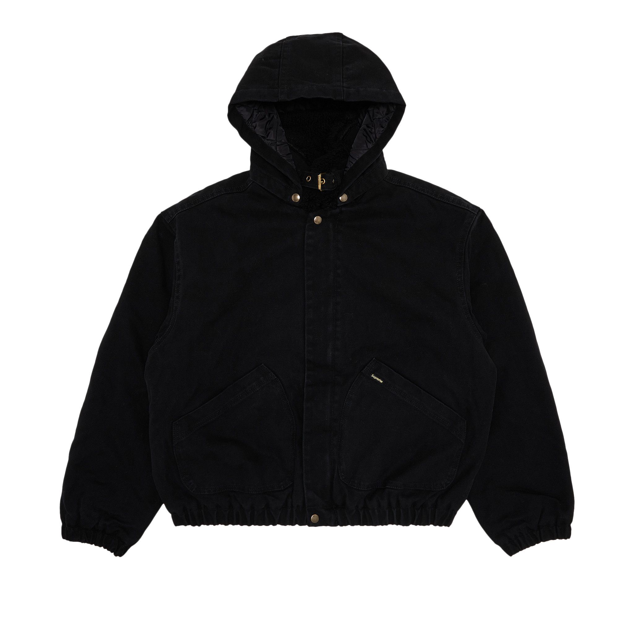 Supreme Faux Shearling Lined Bomber Jacket (FW24) - $248