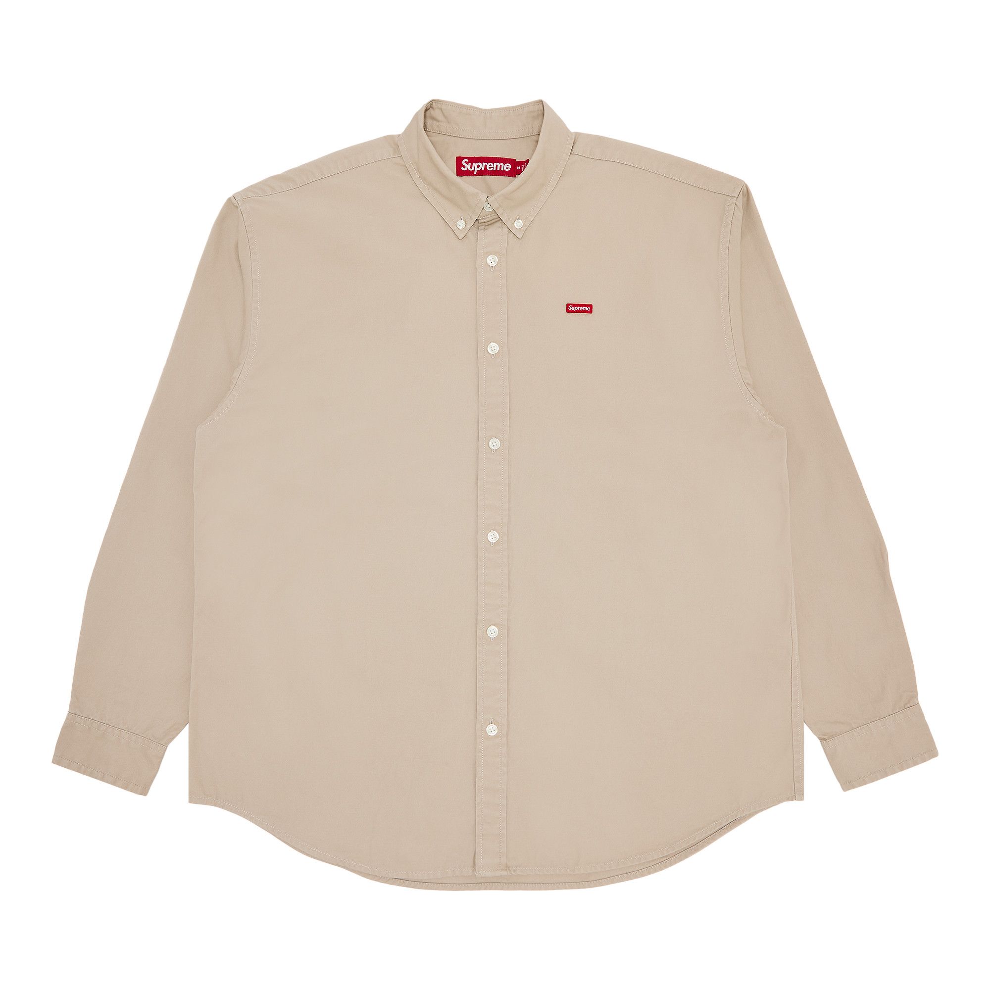 Size xl Supreme Small Box Shirt 'Light Tan'