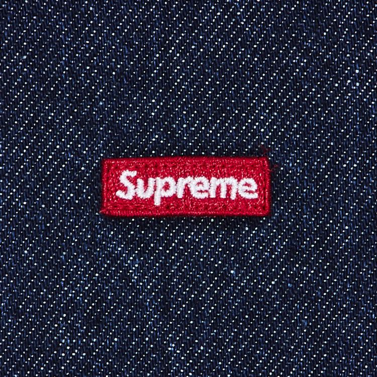 Supreme Small Box Shirt Rinsed Denim