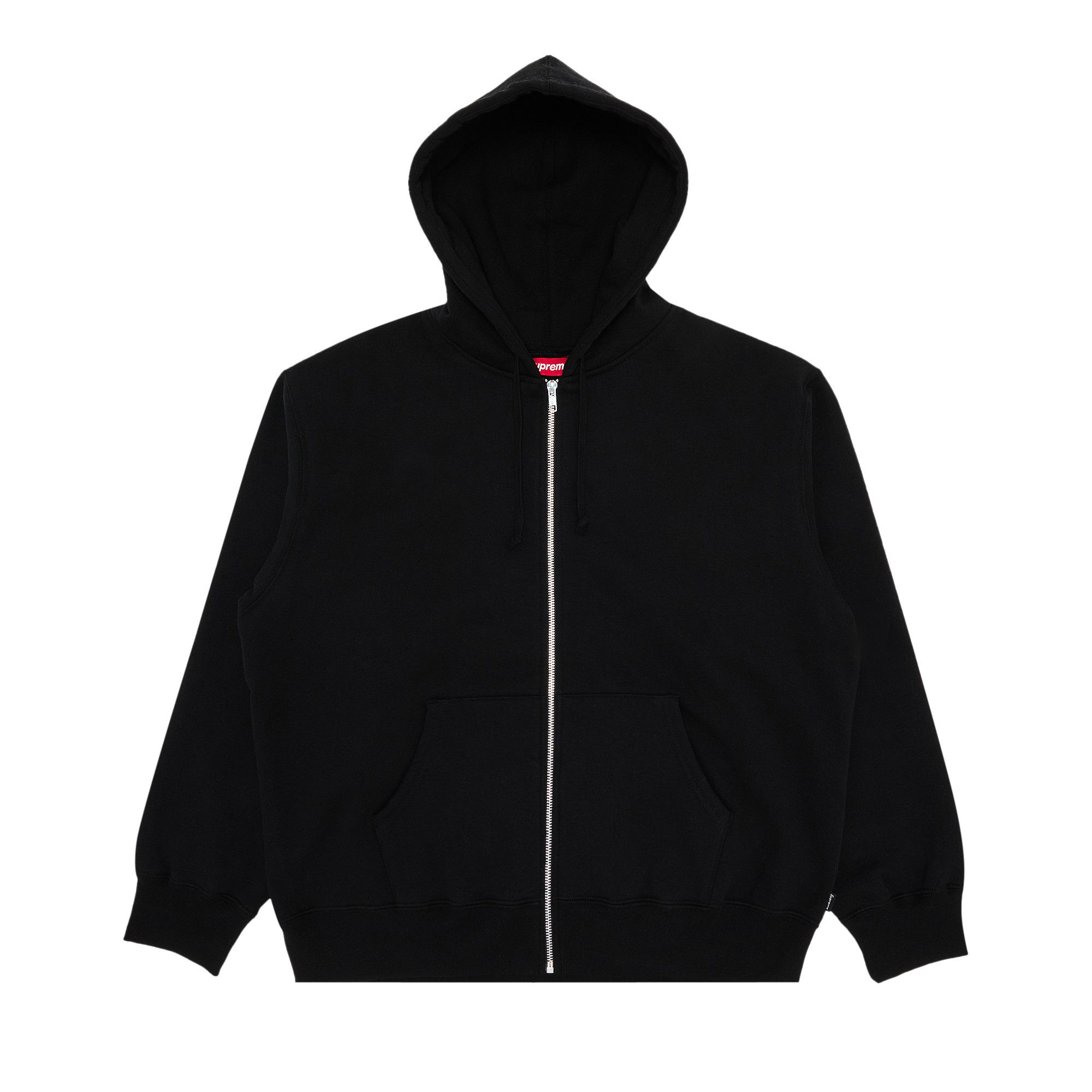 Buy Supreme x Thrasher Zip Up Hooded Sweatshirt Black FW24SW40 BLACK GOAT