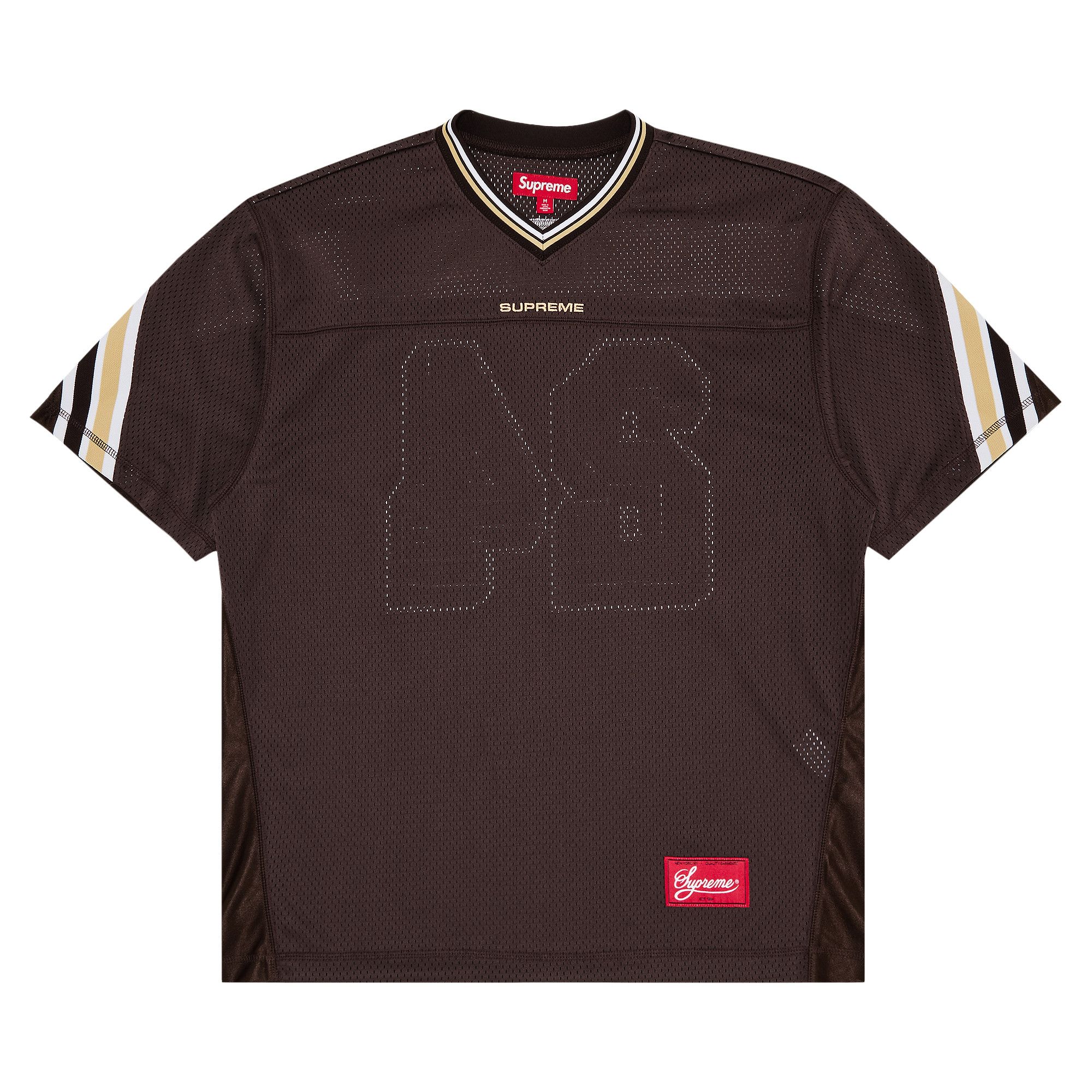 Supreme Jacquard Rib Football Jersey (FW24) - $118