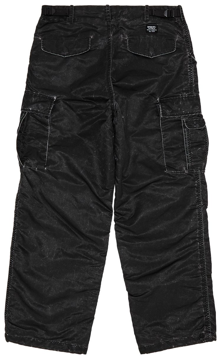 Buy Supreme Washed Flight Satin Cargo Pant 
