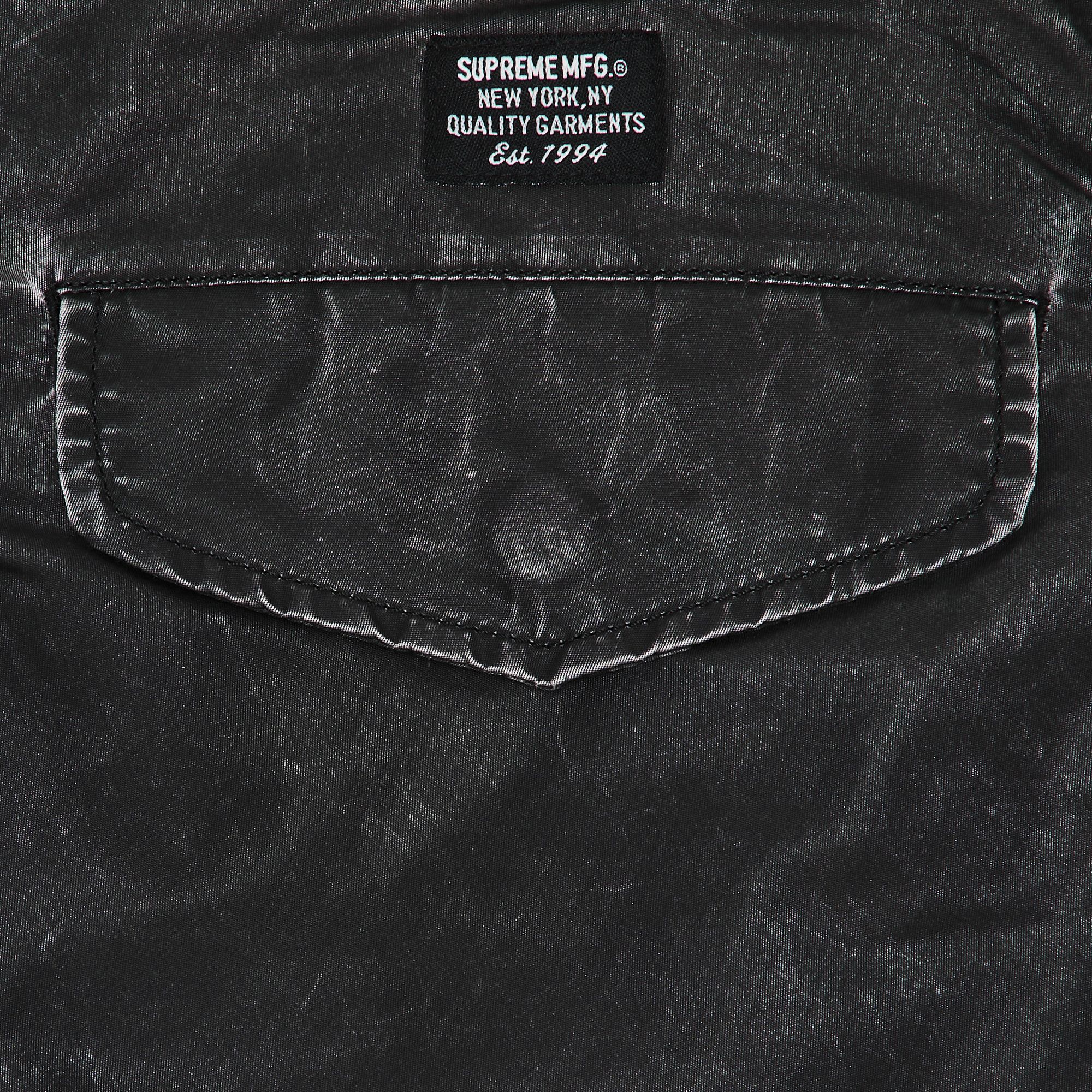 Buy Supreme Washed Flight Satin Cargo Pant 'Black' - FW24P53