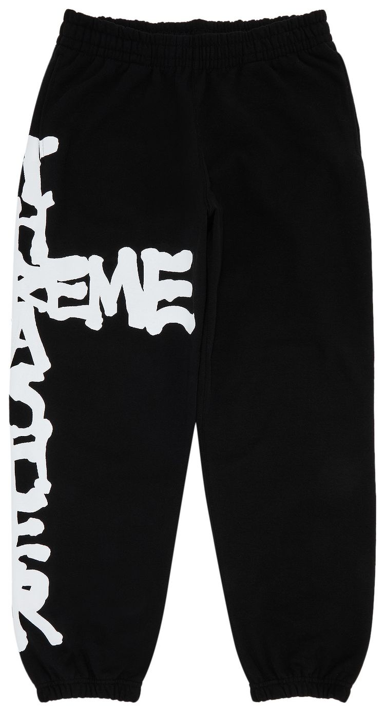 Supreme x Thrasher Sweatpant Black