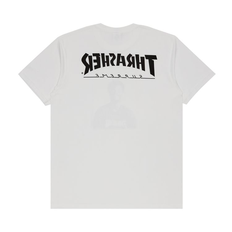 Supreme x Thrasher Harold Tee White
