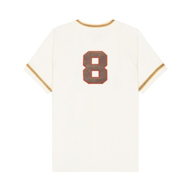 Bode Baseball Shirt WhiteMulticolor