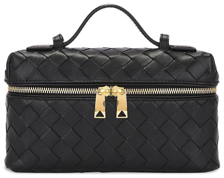 Bottega Veneta Bang Bang Vanity Case BlackGold