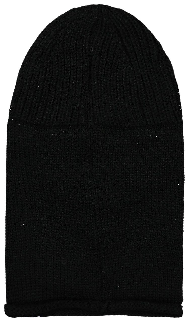 CP Company Extra Fine Merino Wool Goggle Balaclava Black