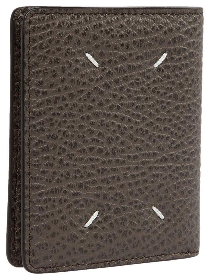 Maison Margiela Calf Leather Bifold Wallet Elephant