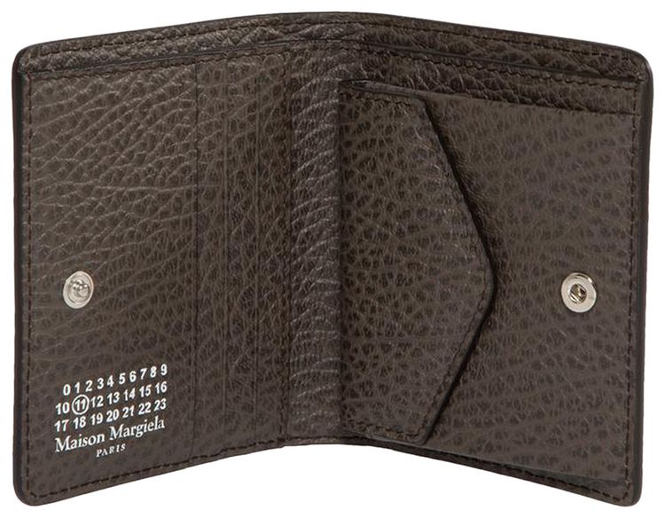 Maison Margiela Calf Leather Bifold Wallet Elephant