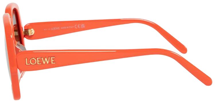 Loewe Slim Sunglasses Shiny OrangeBrown