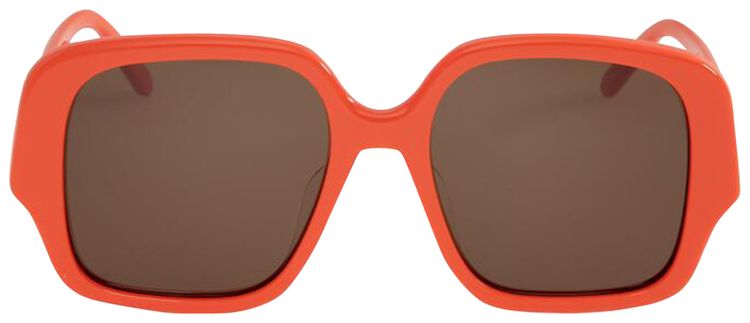 Loewe Slim Sunglasses Shiny OrangeBrown