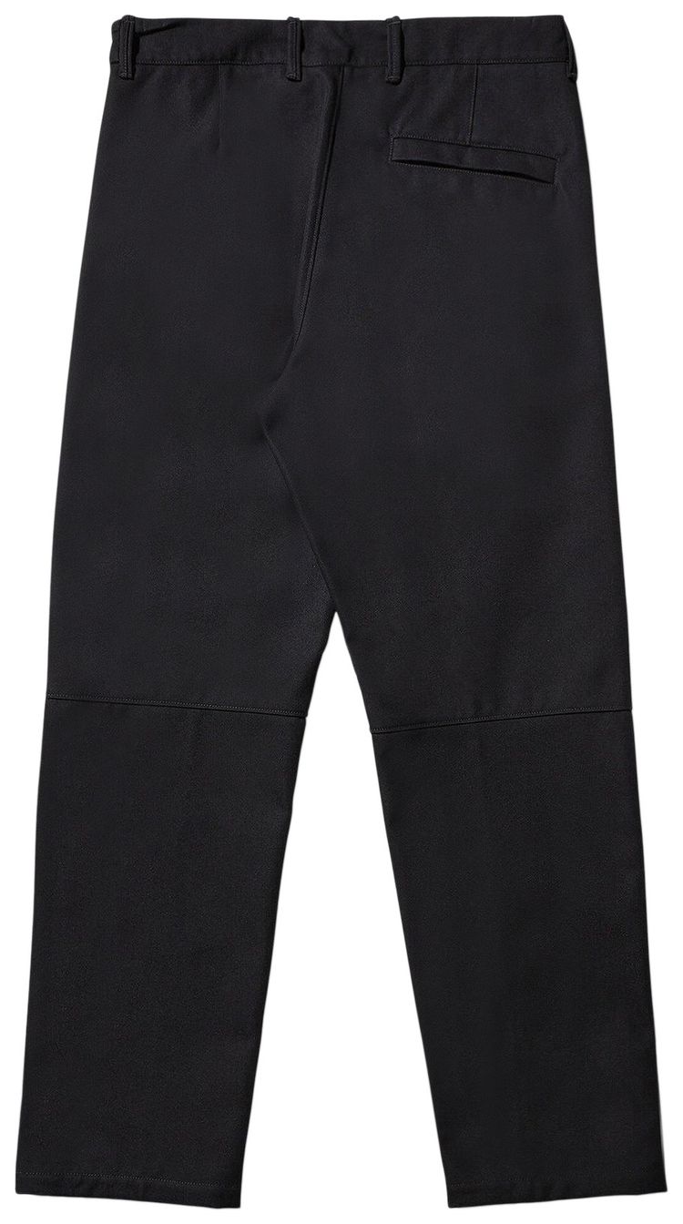 Stone Island Logo Patch Cargo Pants Black