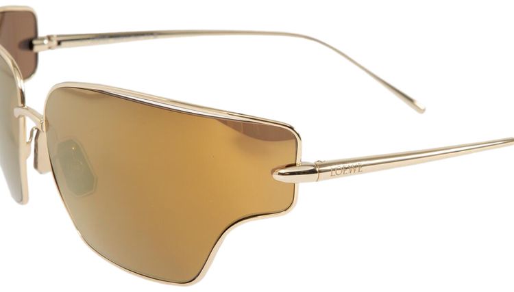 Loewe Signature Sunglasses GoldBrown