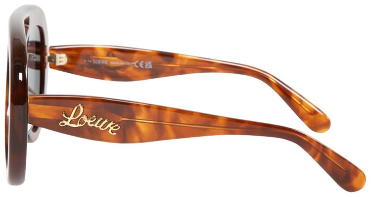 Loewe Curvy Sunglasses Blonde HavanaBlue