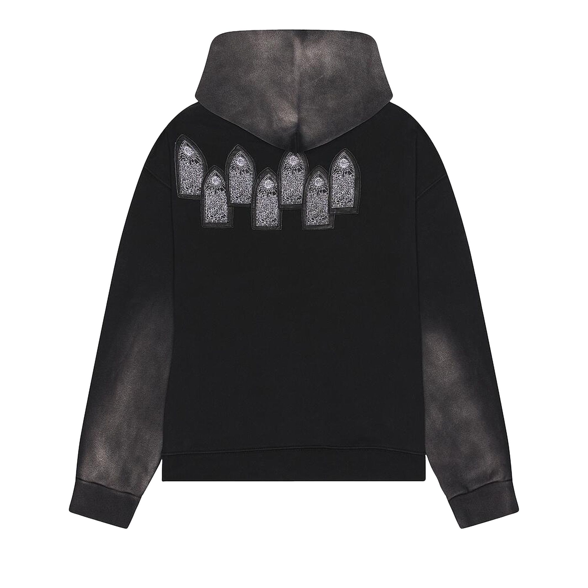 トップス WHO DECIDES WAR hoodie Who Decides War x EST Gee Stained Glass Hoodie (Black