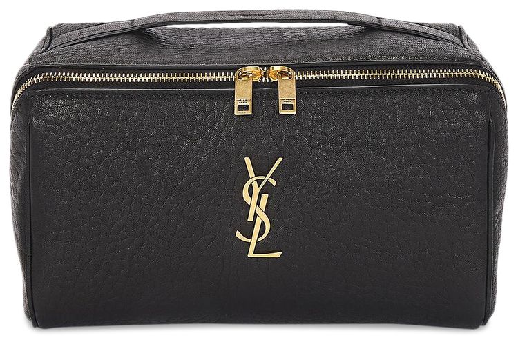 Saint Laurent Cosmetic Pouch Black