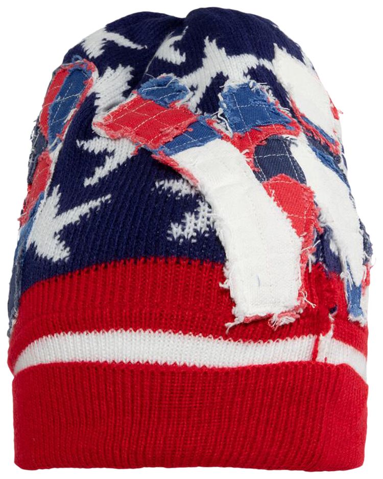Who Decides War Window Skully Beanie Multicolor