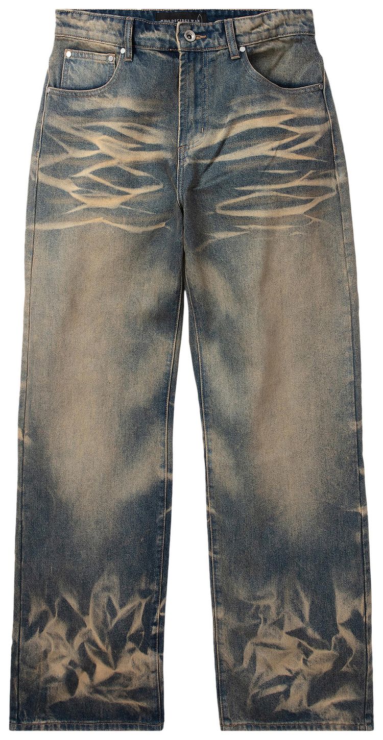 Who Decides War Flare Vintage Jeans Denim