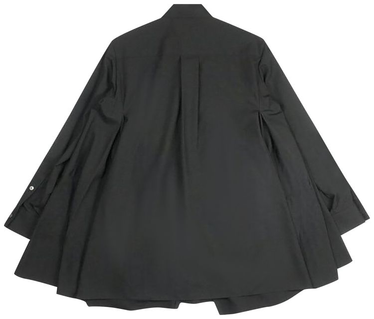 Sacai Suiting Dress Black