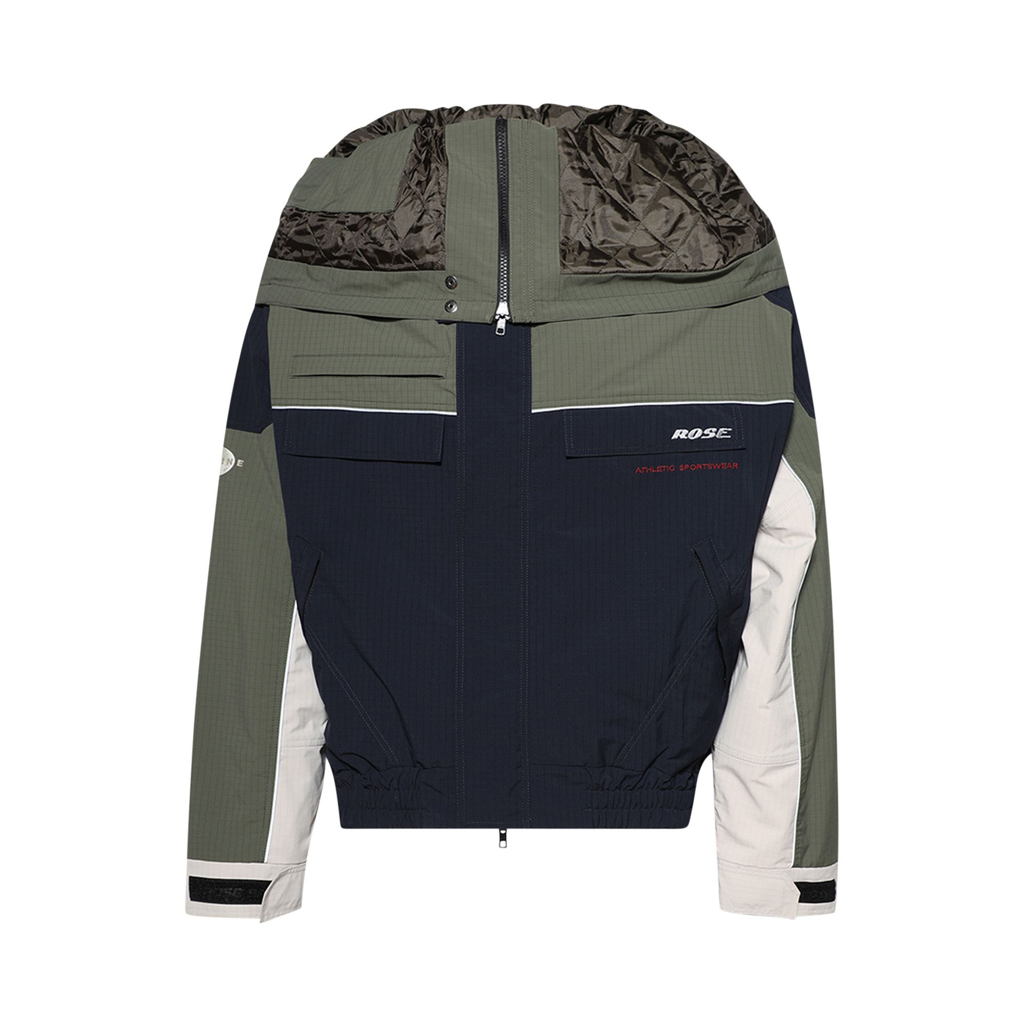 Buy Martine Rose Reverse Sports Jacket 'Green' - 735WO02407 GREE