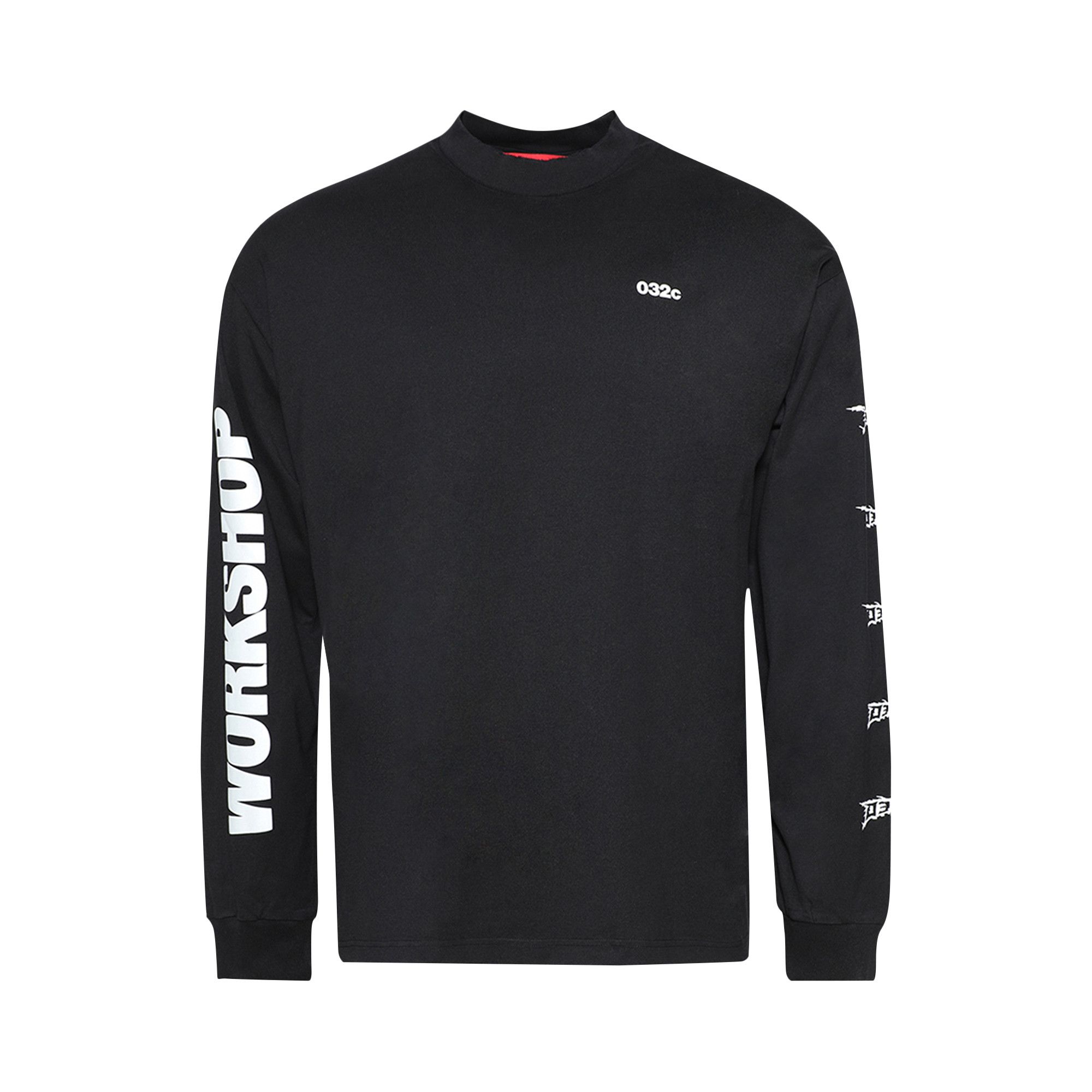 【032C】\"NERVE SHATTER\" BOXY LONGSLEEVE FADED BLACK NERVE SHATTER
