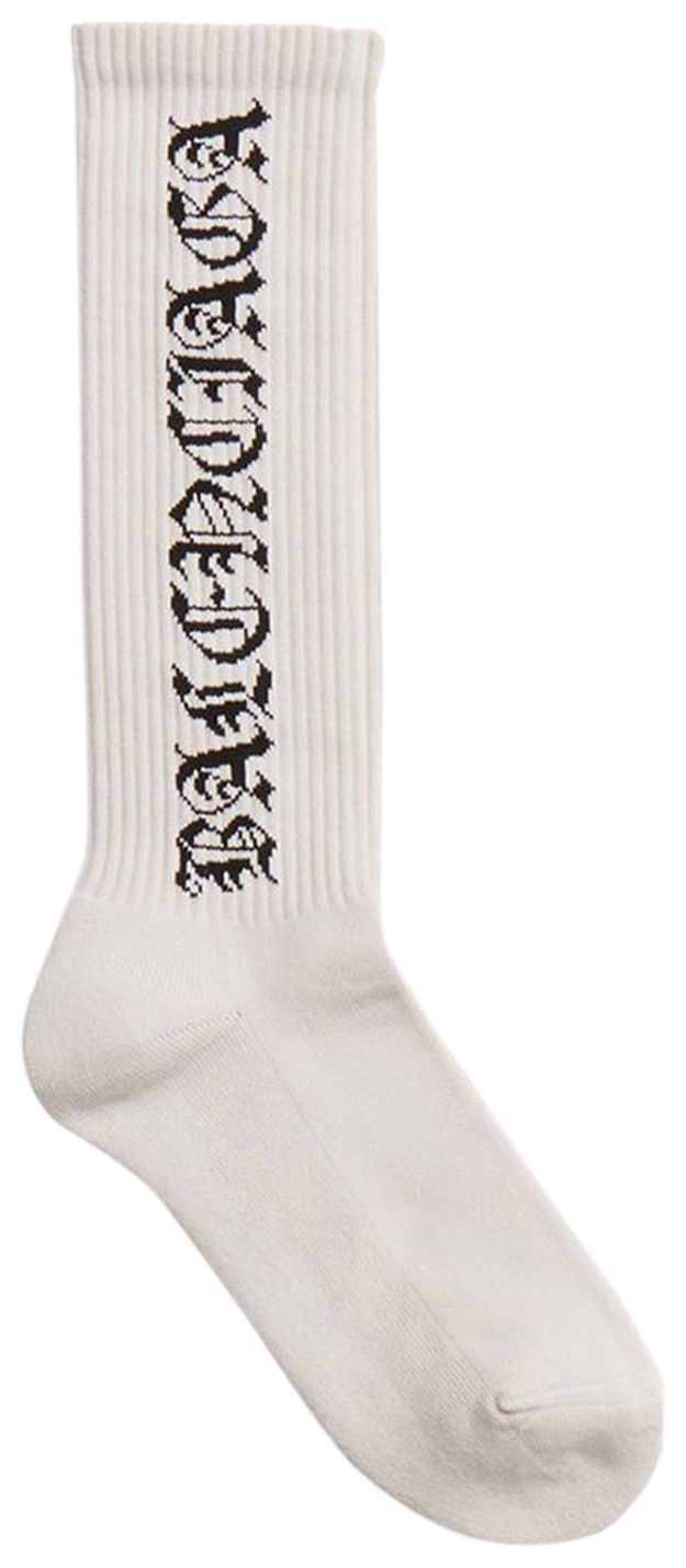 Balenciaga Gothic Tennis Socks Off WhiteBlack