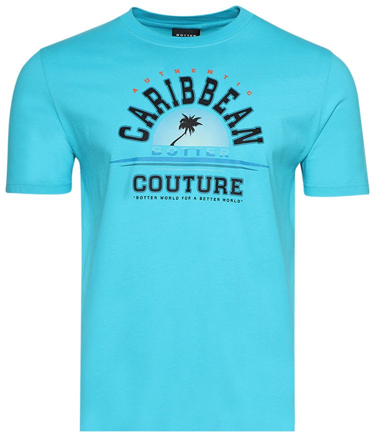 BOTTER Classic Caribbean Couture T Shirt Blue