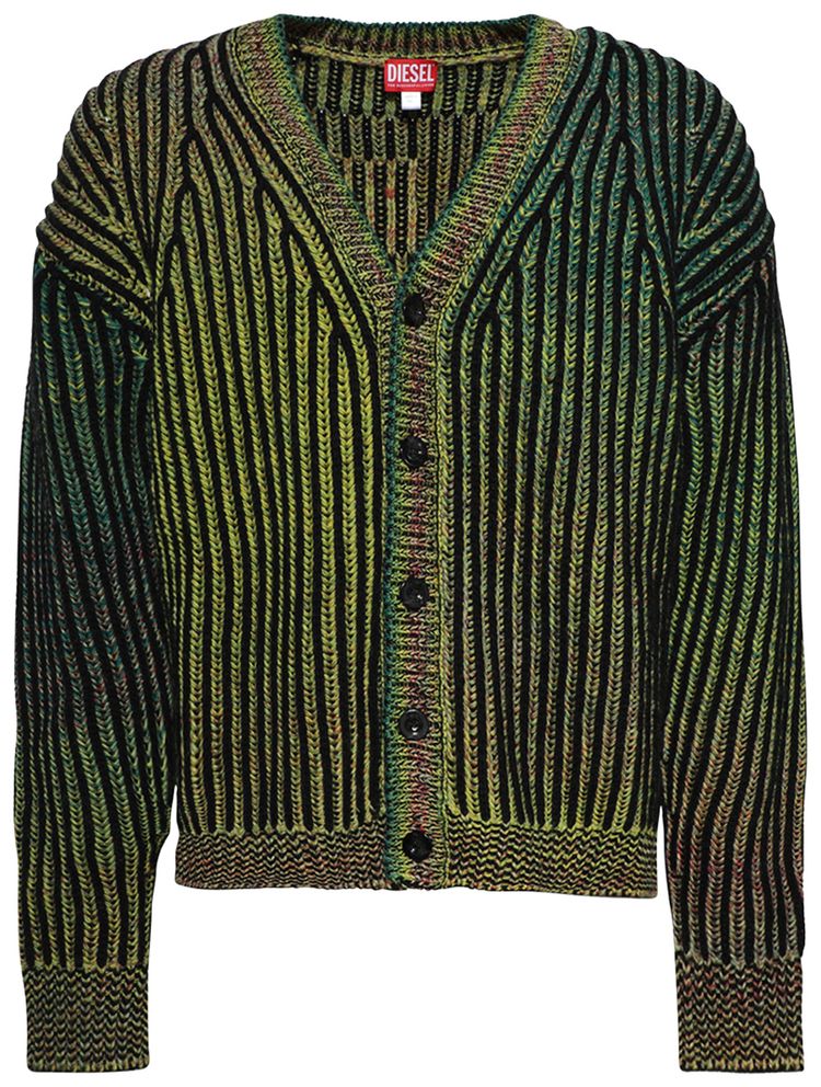 Diesel K Oakland Cr Knitwear Bottle Green