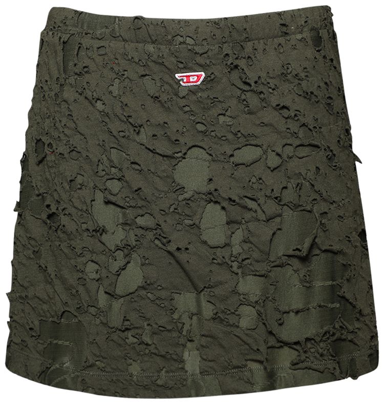 Buy Diesel O-Ressy Skirt 'Olive Green' - A15243 0JHANO 51F | GOAT AU