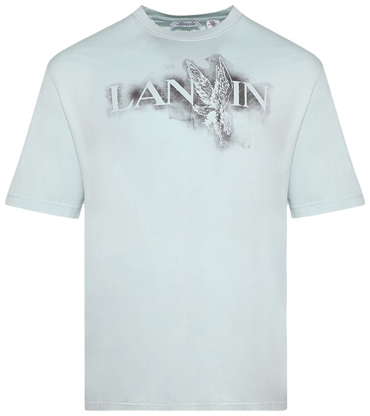 Lanvin x Future Classic Eagle Print T Shirt Blue