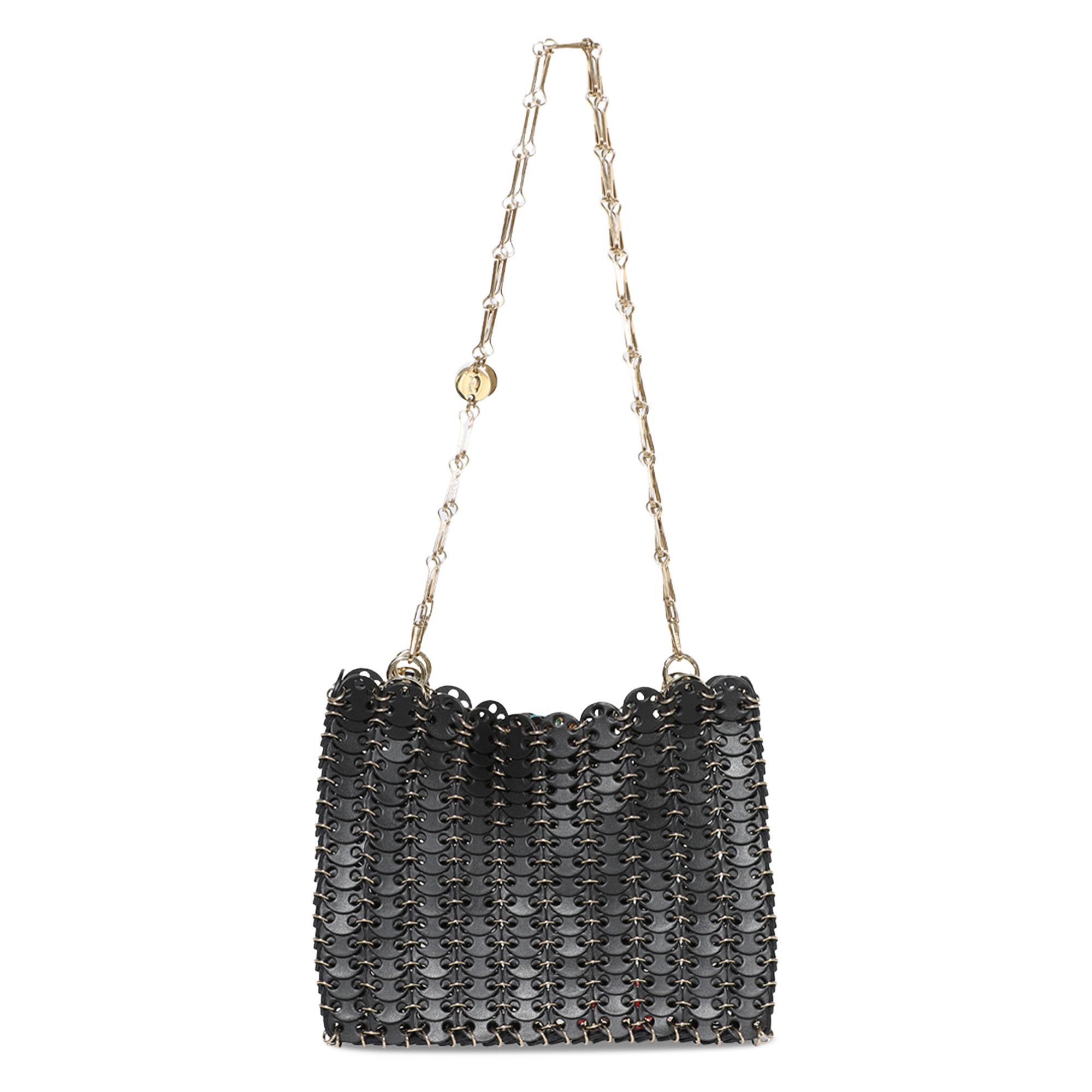 ショルダーバッグ・ポシェット RABANNE Woman Crossbody bags Black 24ASS0007CLF208 M027 Buy Paco Rabanne 1969 Shoulder Bag 'Black/Gold