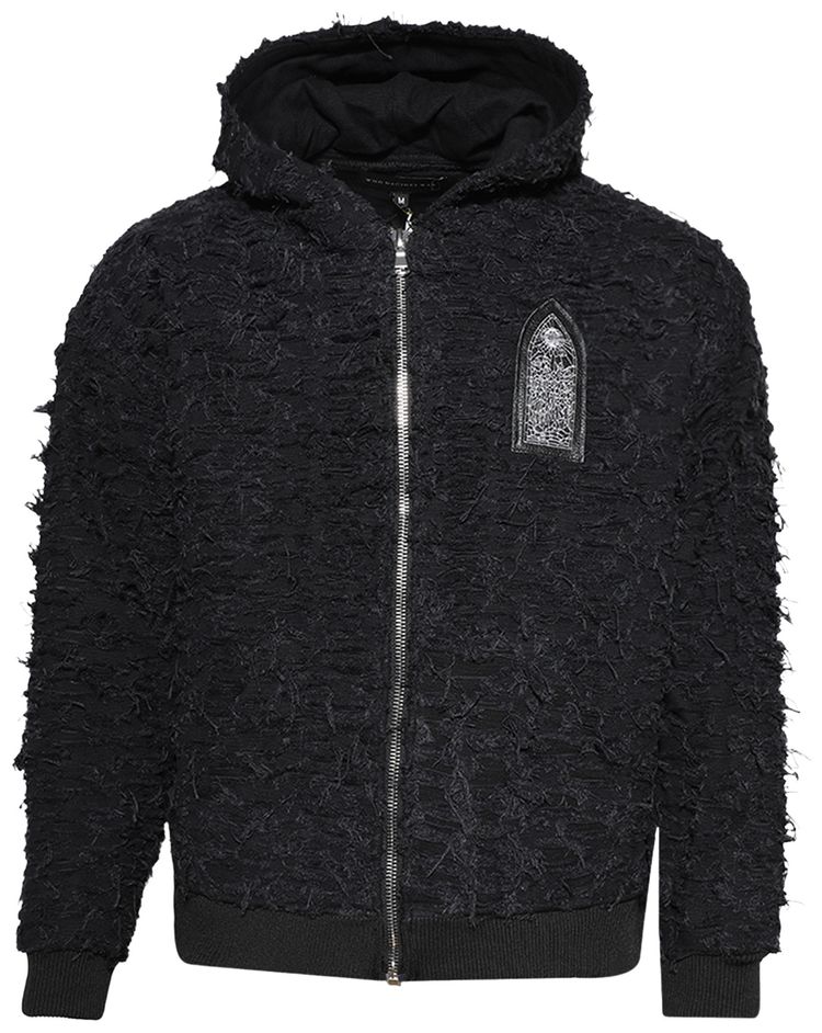 Who Decides War Husk Zip Up Sweater Coal