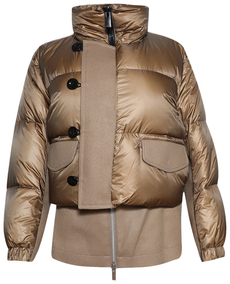 Sacai Padded Blouson Beige