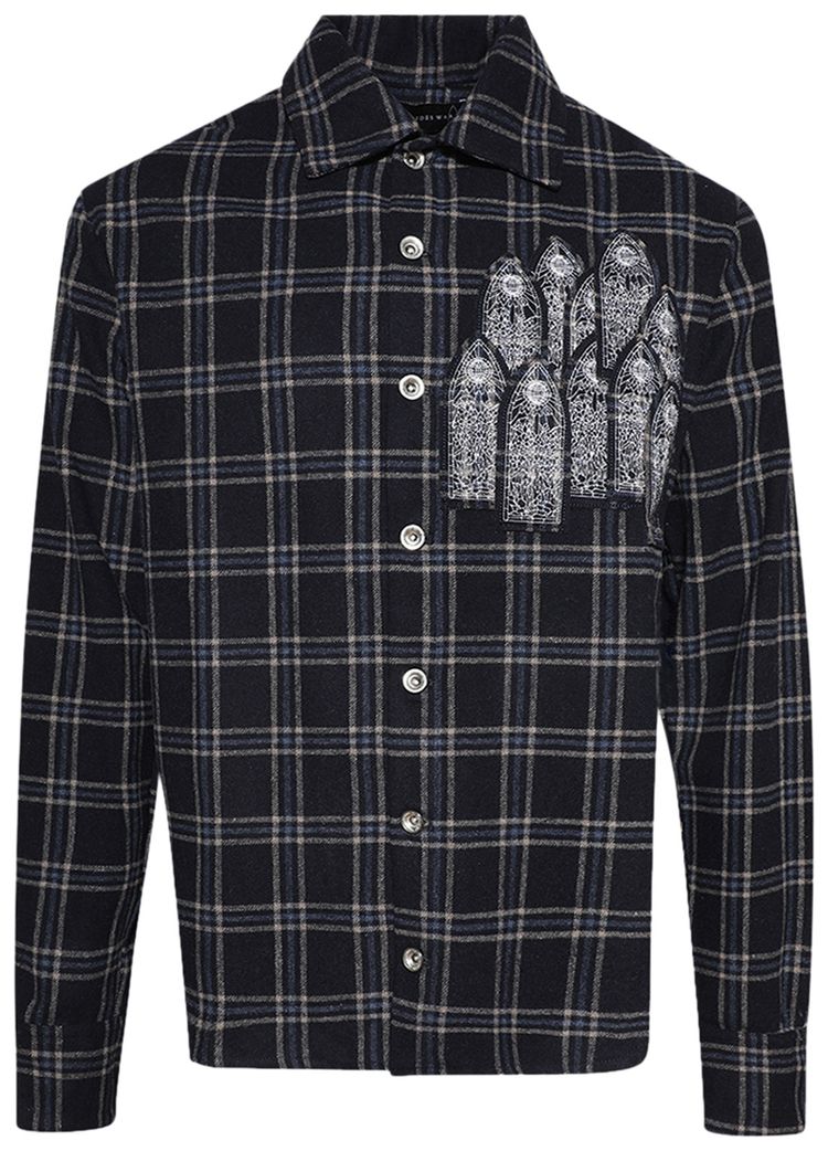 Who Decides War Heavy Duty Flannel Indigo