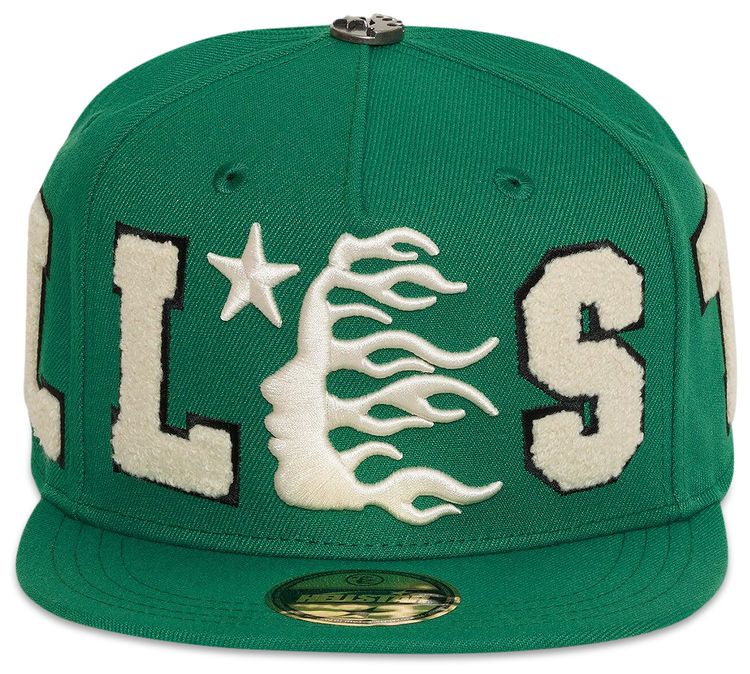 Hellstar Baseball Fitted Hat Green