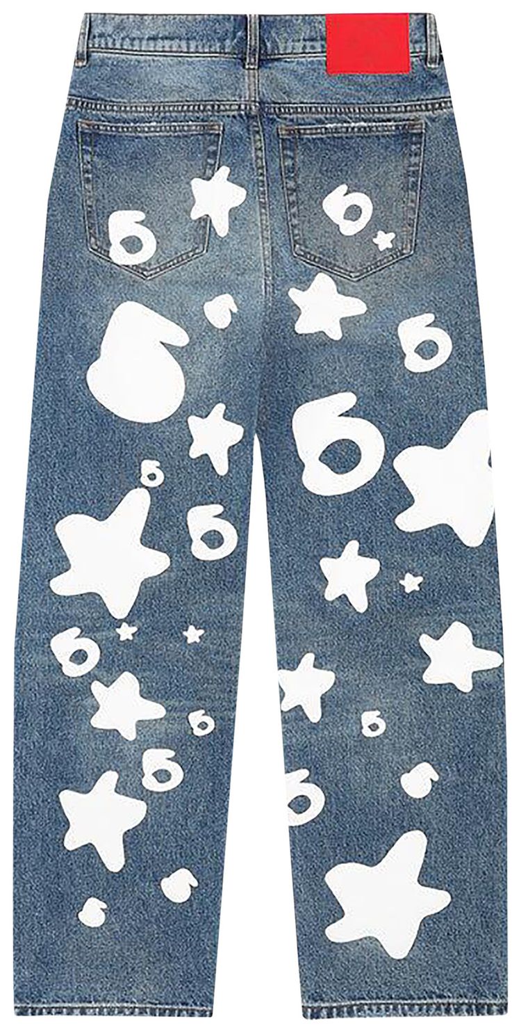 Sp5der Beluga Wash Denim Light Indigo Wash