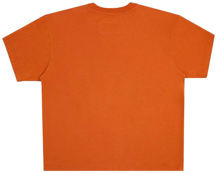 Sp5der Big Star Tee Red Orange
