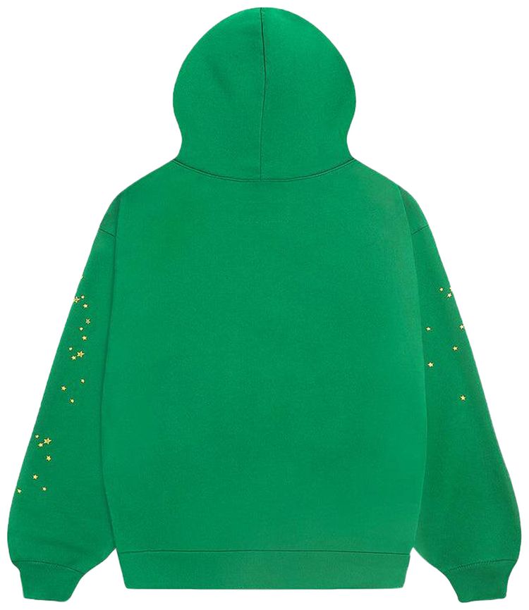 Sp5der Star OG Web V2 Hoodie Slime Green