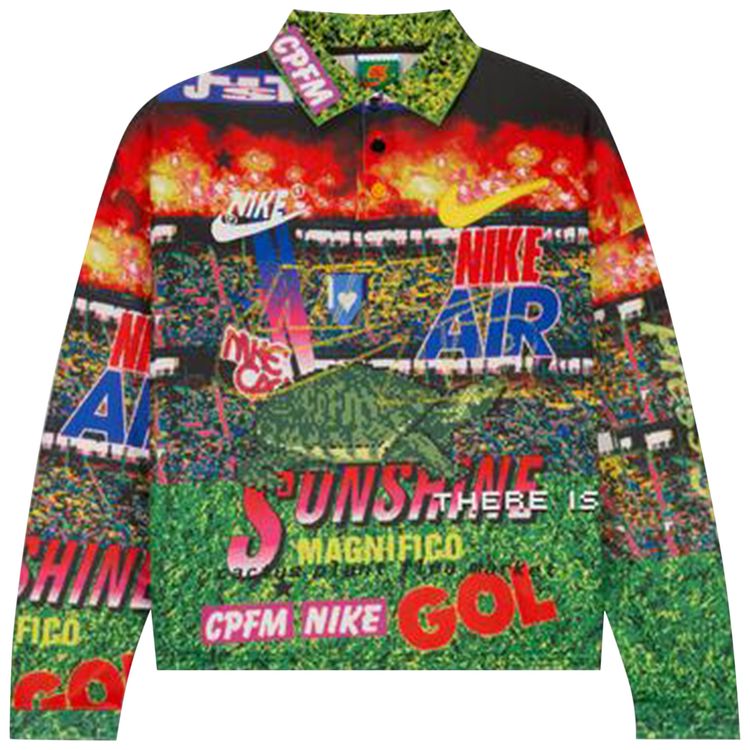 Nike x Cactus Plant Flea Market Long Sleeve Polo Multicolor