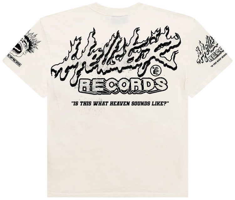 Hellstar Records T Shirt White