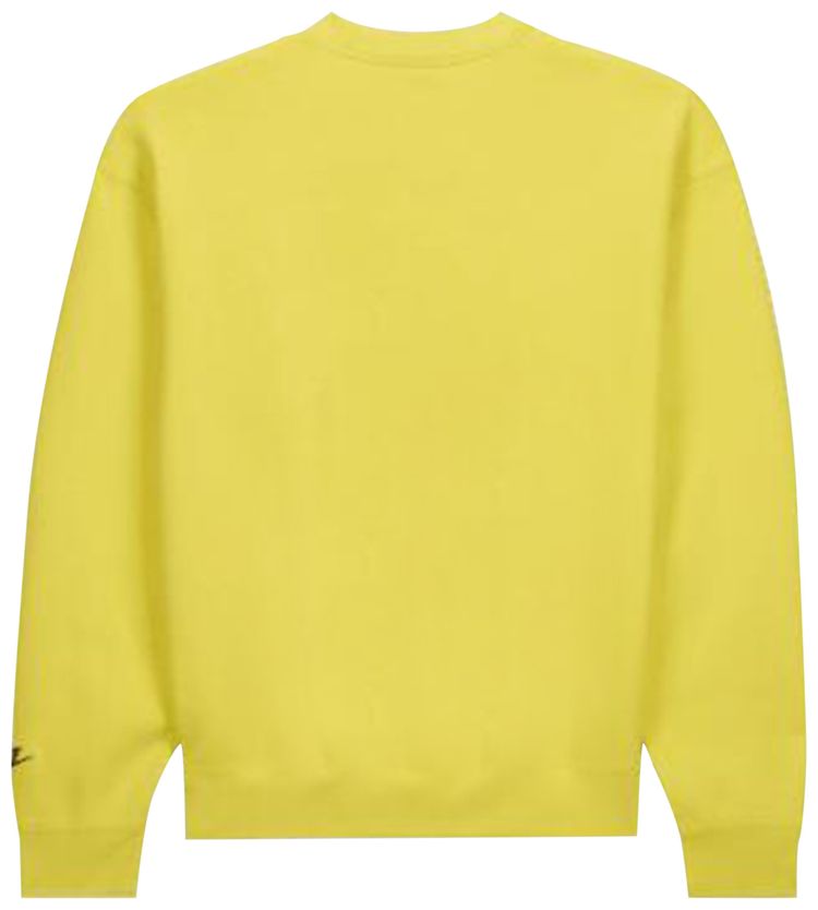 Nike x Nigo NRG Fleece Crew Sweatshirt Yellow
