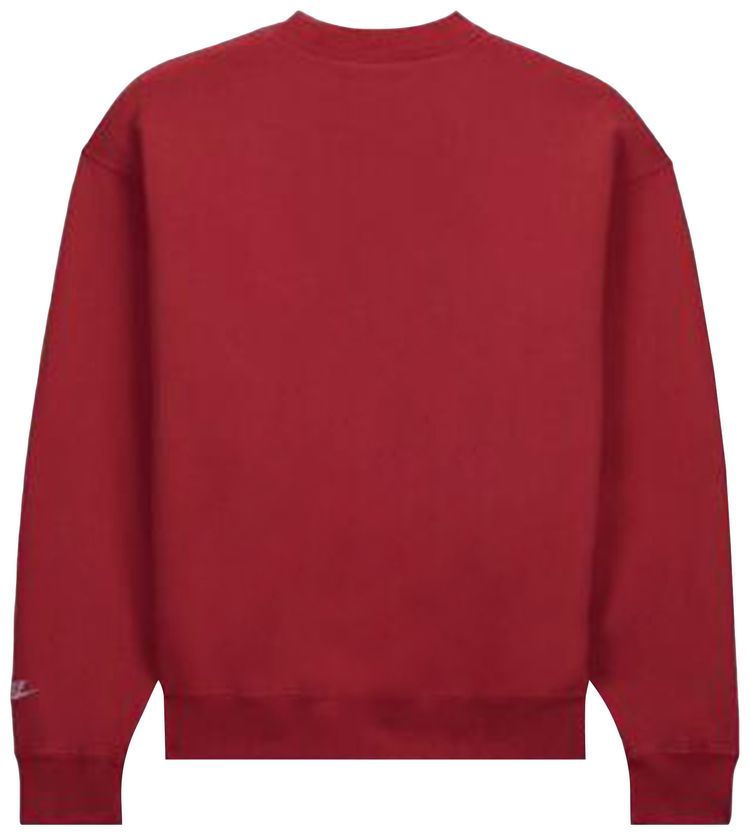Nike x Nigo NRG Fleece Crew Sweatshirt Red