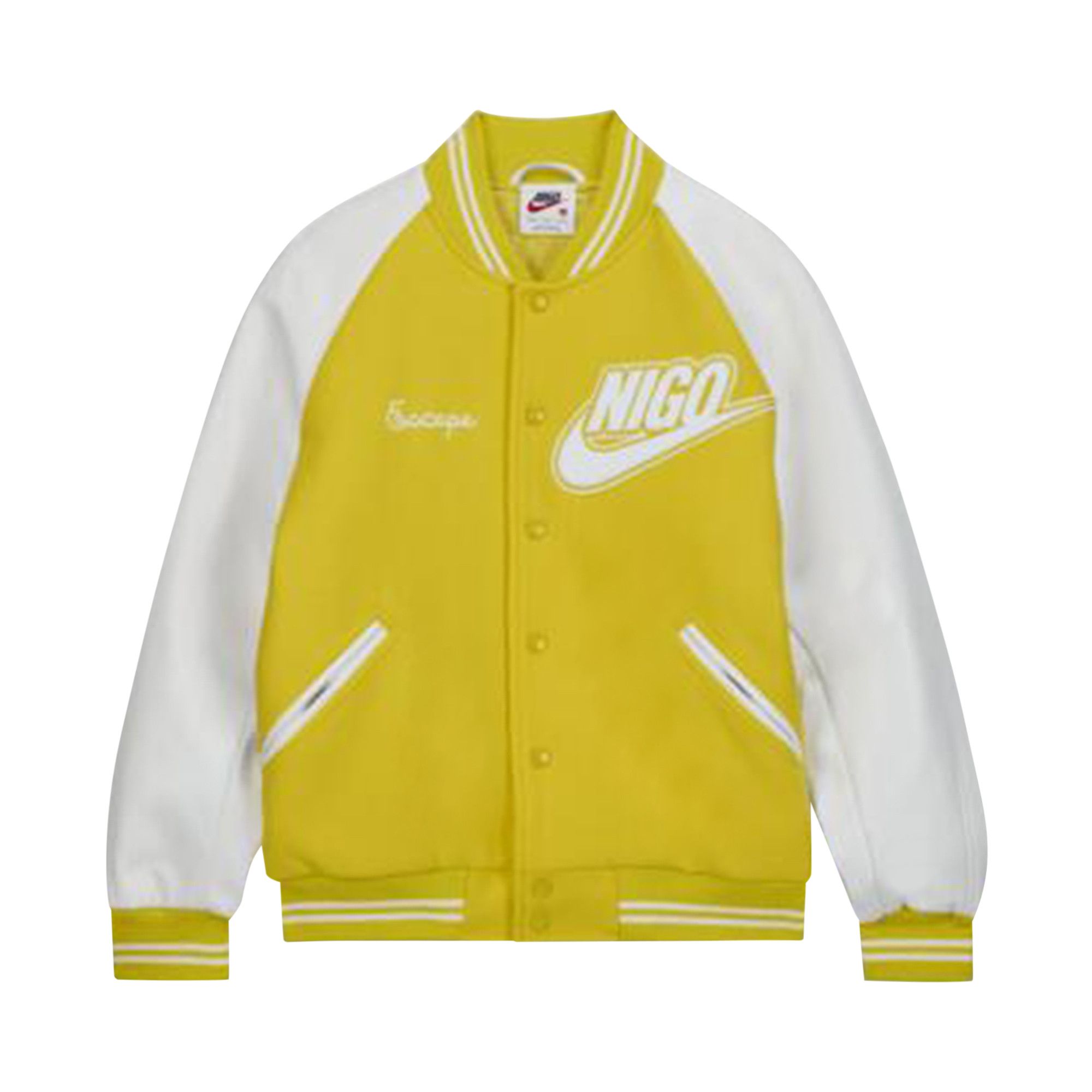 Buy Nike x Nigo NRG Varsity Jacket Yellow FV5670 735 GOAT CA