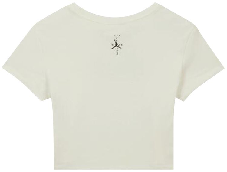 Air Jordan x Travis Scott Slim T Shirt Sail