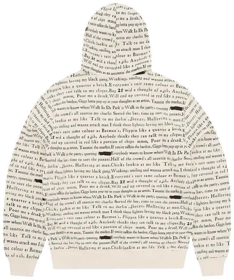 Corteiz CRTZ National Anthem Hoodie Natural